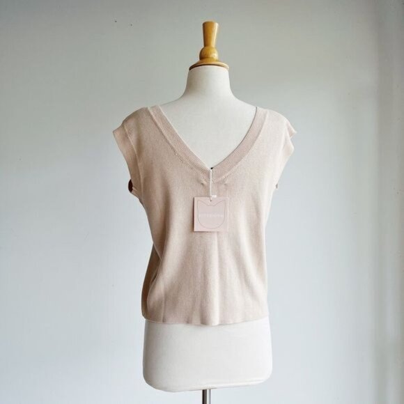 NWT KITTENISH | Sleeveless Cropped Sweater Vest | Multiple Sizes - Picture 3 of 5